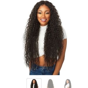 Lace front wig